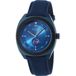 Gucci Interlocking Automatic Blau 41mm