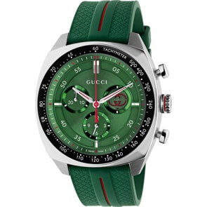 Gucci Interlocking Chrono Grün