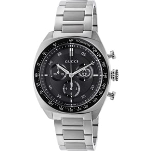 Gucci Interlocking Chrono Schwarz