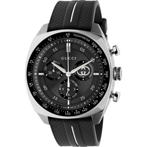 Gucci Interlocking Chrono Schwarz