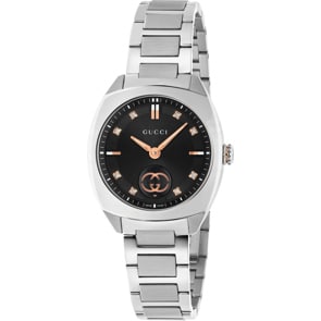 Gucci Interlocking Schwarz 29mm