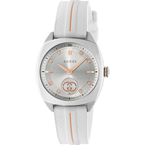 Gucci Interlocking Weiss 29mm