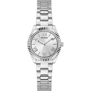 Guess Mini Luna Silbrig