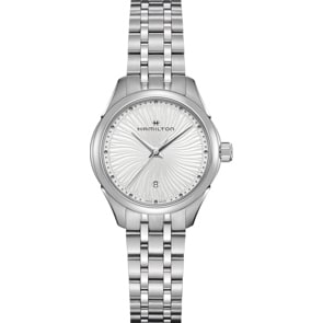 Hamilton Jazzmaster Lady Silver white 30mm