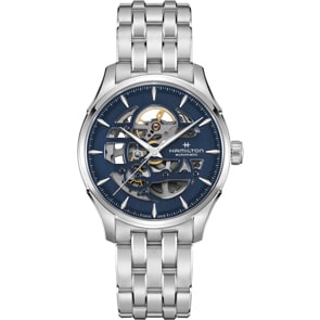 Hamilton Jazzmaster Skeleton Auto Blau