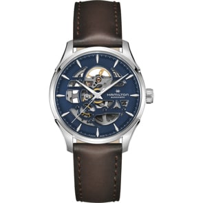 Hamilton Jazzmaster Skeleton Auto Blau