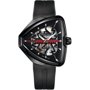 Hamilton Shaped Ventura Elvis80 Skeleton Schwarz