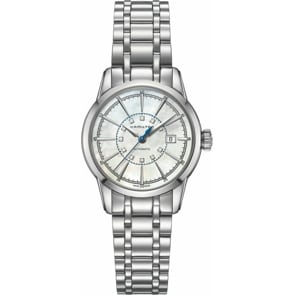 Hamilton American Classic Railroad Lady Auto Diamonds