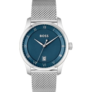 Hugo Boss Principle Silbrig / Blau
