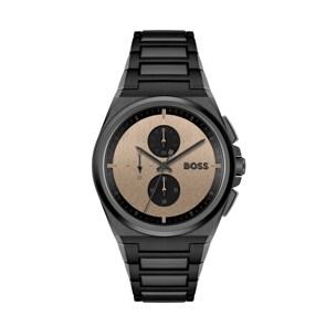 Hugo Boss Steer Chronographe  Noir / Beige