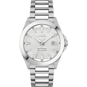Hugo Boss Strike Date Silbrig 