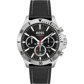 Hugo Boss Troper Chronograph Schwarz / Silbrig