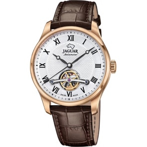 Jaguar Balancier Automatic Rosé / Braun 42mm