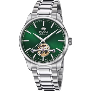 Jaguar Balancier Automatic Silbrig / Grün 42mm