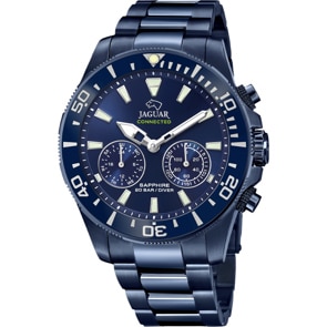 Jaguar Connected Diver Chronograph Hybrid 46mm Blau