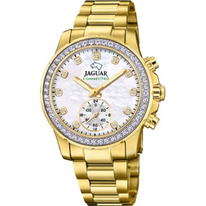 Jaguar Connected Lady Goldig / Weiss 37mm