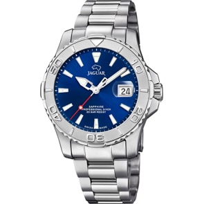 Jaguar Executive Professional Diver Silbrig / Blau 40mm