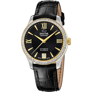 Jaguar Héritage Automatic Leder Schwarz Silbrig / Schwarz