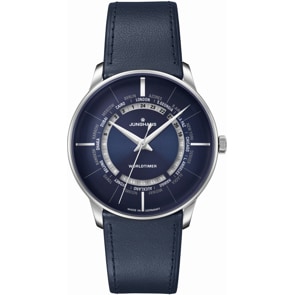 Junghans Meister Worldtimer Automatique Bleu