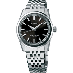 King Seiko Automatik Schwarz Ø 37mm
