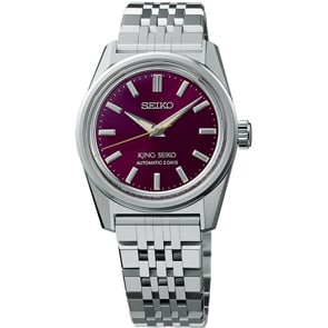 King Seiko KSK 6R Automatik Bordeauxrot Ø 36mm