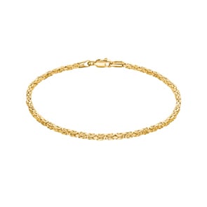 Bracelet royale classique or jaune 750/18 ct semi-massif 2.1mm