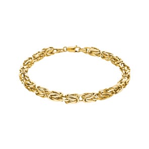 Bracelet royale classique or jaune 750/18 ct semi-massif 5.6mm