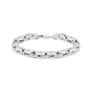 Königsarmband rund 925 Silber 8.0mm