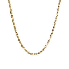 Königskette klassisch 750/18 K Gelbgold halbmassiv 2.9mm