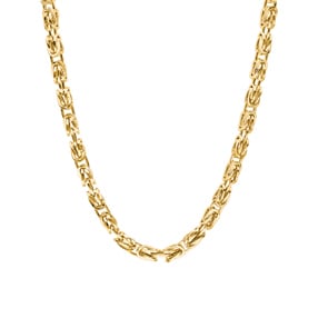 Chaîne royale classique or jaune 750/18 ct semi-massif 5.6mm