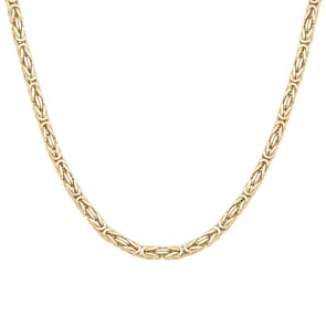 Königskette klassisch 750/18 K Gelbgold massiv 3.5mm