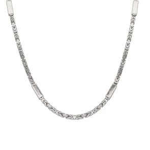 Collier chaîne royale carrée argent 925 3.0mm