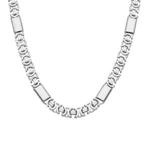 Königskette modern flach 925 Silber 7.2mm