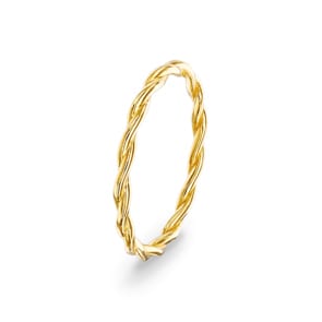 Kordelring 750/18 K Gelbgold