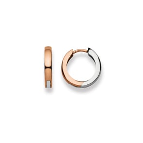 Kreolen 750/18 K Bicolor Ø 14mm