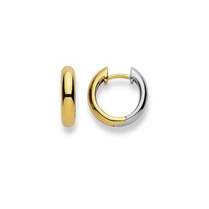Kreolen 750/18 K Bicolor Ø 15mm