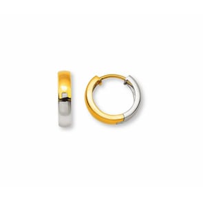 Kreolen 750/18 K Bicolor Ø 15mm