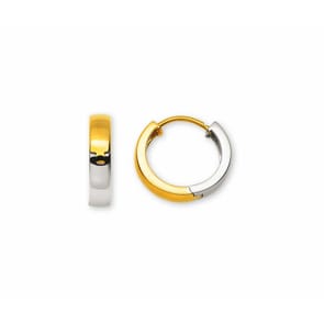 Kreolen 750/18 K Bicolor Ø 16.7mm