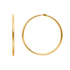 Kreolen 750/18 K Gelbgold 1.6mm Ø 35mm