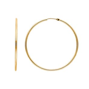 Kreolen 750/18 K Gelbgold 1.6mm Ø 40mm