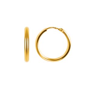 Kreolen 750/18 K Gelbgold 2mm Ø 20mm