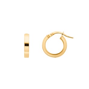 Kreolen 750/18 K Gelbgold 3 x 1.5mm Ø 10mm