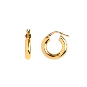 Kreolen 750/18 K Gelbgold 4mm Ø 10mm