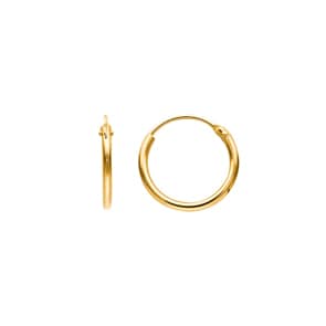 Kreolen 750/18 K Gelbgold Ø 13mm