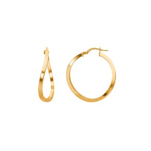 Kreolen 750/18 K Gelbgold Ø 13mm