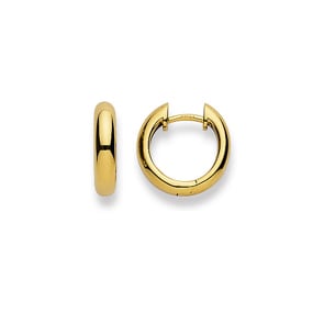 Kreolen 750/18 K Gelbgold Ø 15mm