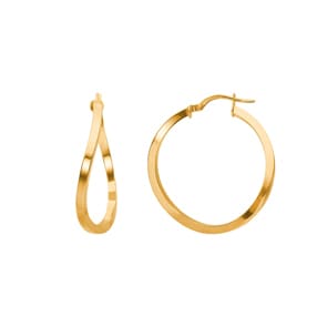 Kreolen 750/18 K Gelbgold Ø 18mm