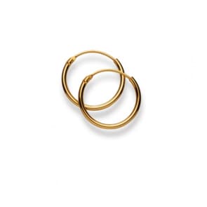 Kreolen 750/18 K Gelbgold Ø 20mm