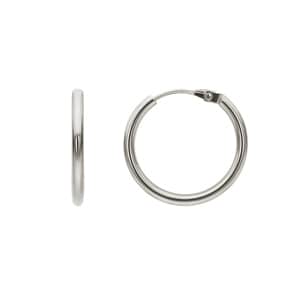 Kreolen 750/18 K Weissgold 1.6mm Ø 16mm