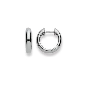 Kreolen 750/18 K Weissgold Ø 15mm